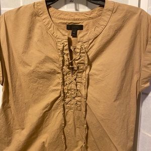 Women Tan Blouse J.crew